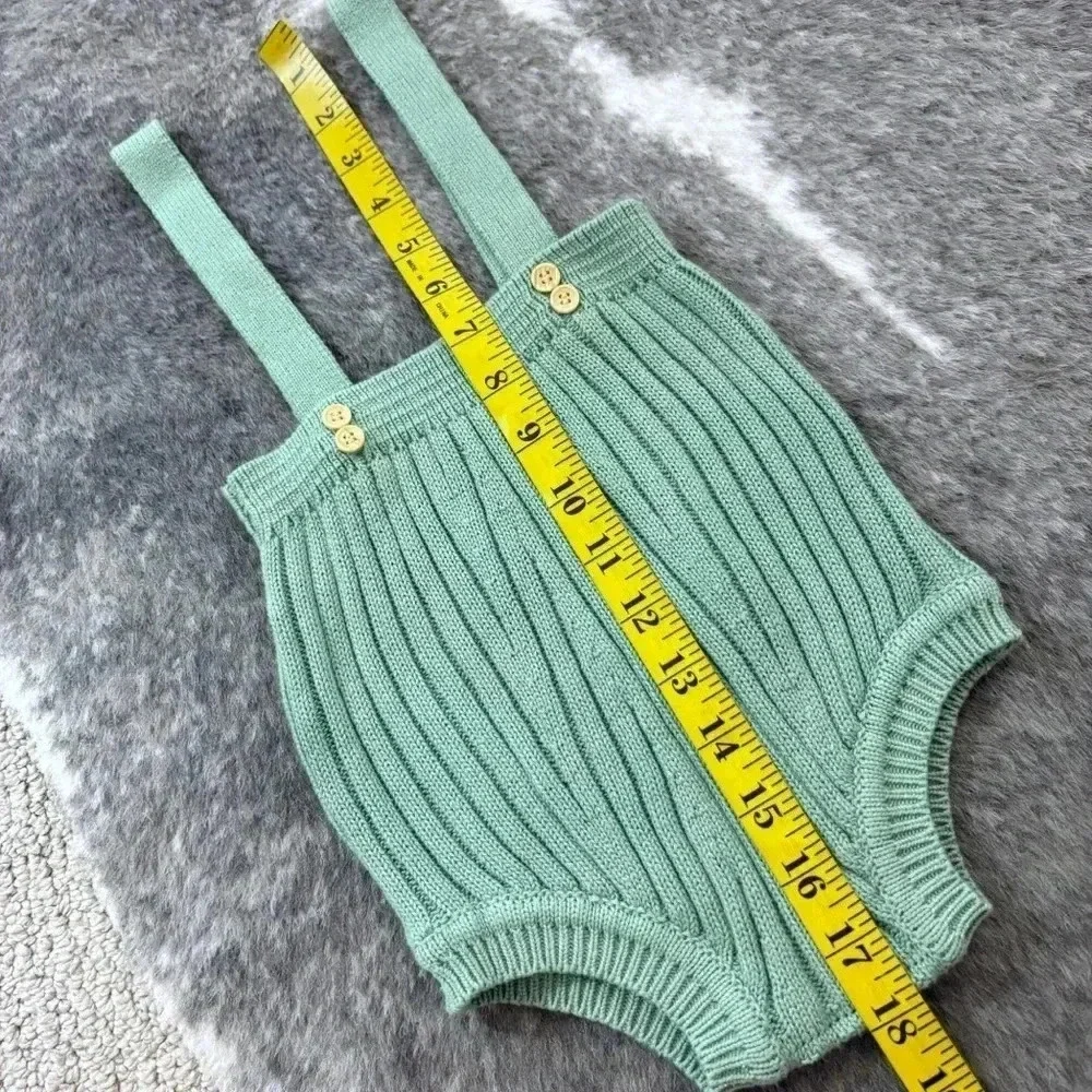 Baby Knit Overall Romper